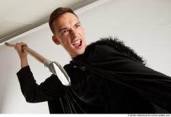 Claudio BLACK WATCH STANDING POSE WITH SPEAR